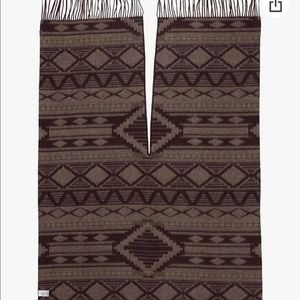 Pendleton wool shawl.
